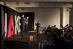 JAKE TALKS AT THE DISTILLERY LOFTS